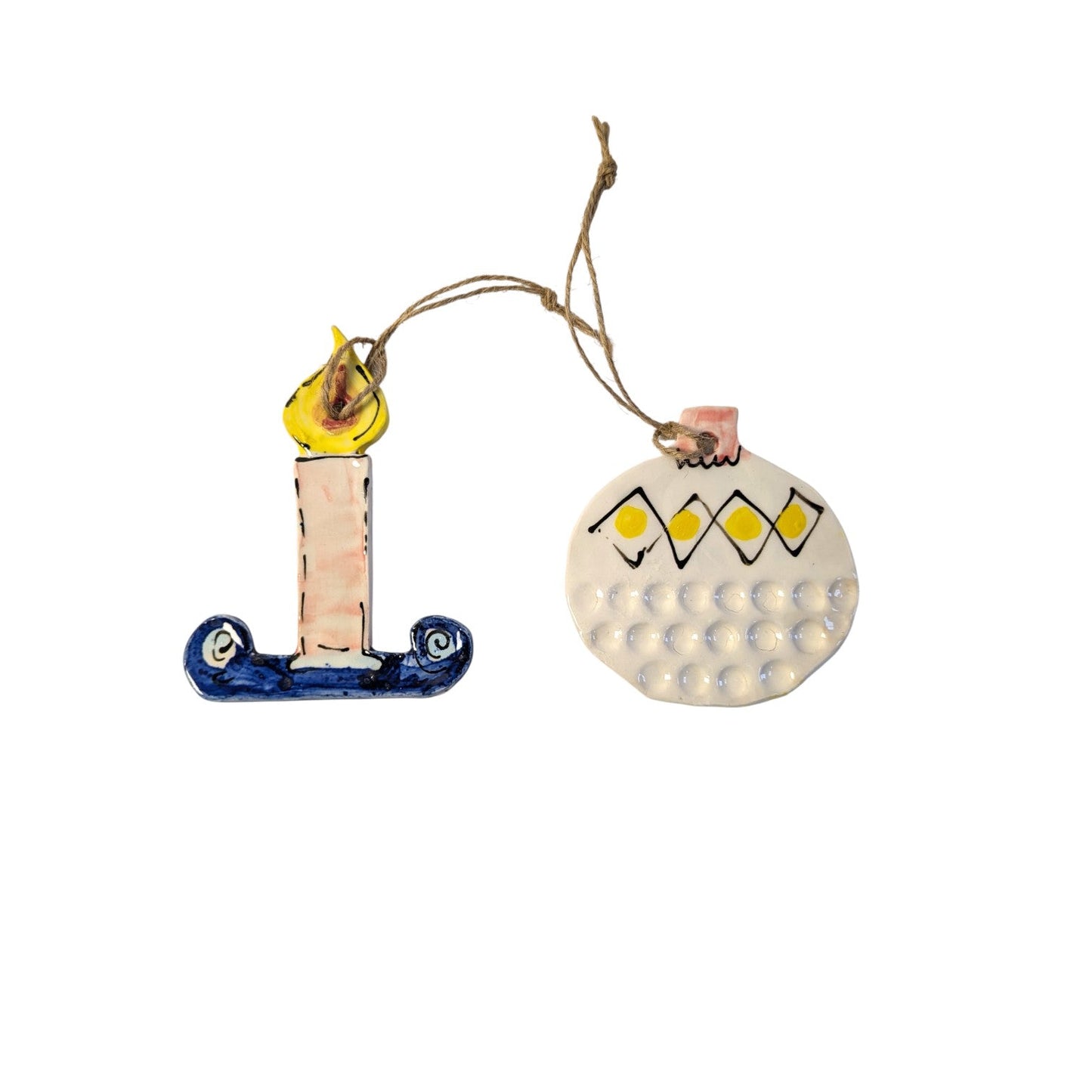 Christmas Candle Bauble - Decorations for Christmas Trees