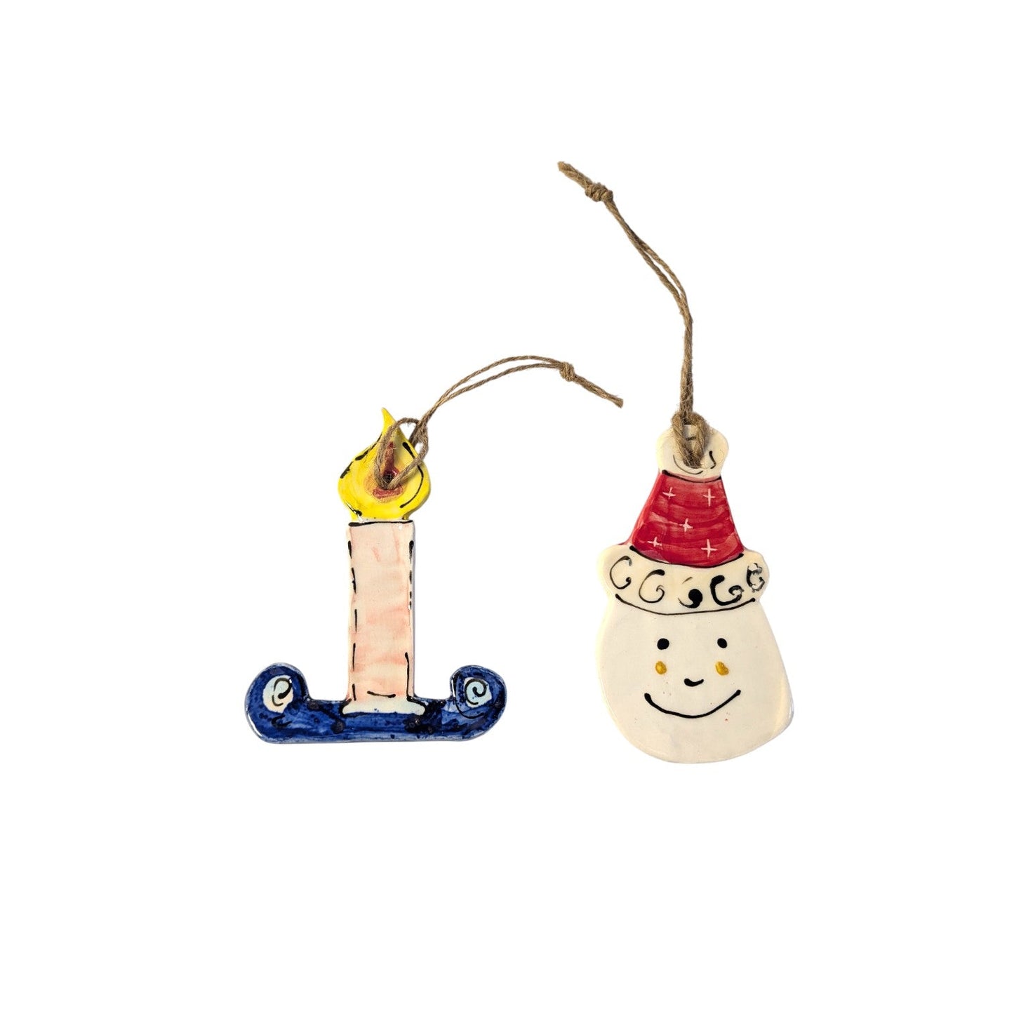 Christmas Candle Bauble - Decorations for Christmas Trees